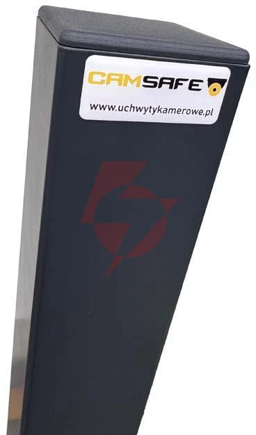 Słupek montażowy camsafe 80x80 do kamer lpr cs-lpr1 1m