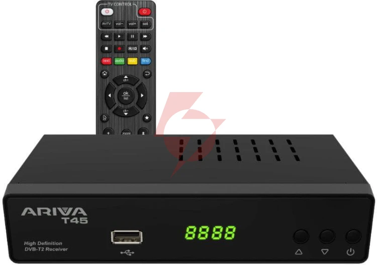 Dekoder ferguson dvb/t2 ariva t45 hevc/h.265