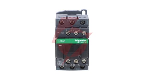 TeSys Deca Stycznik mocy 9A 3P 380-400V AC 1Z 1R LC1D09Q7