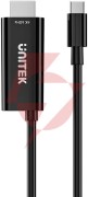 Unitek kabel usb-c do hdmi 4k@60hz z portem usb-c pd 100w