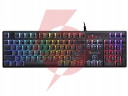 Klawiatura mechaniczna a4tech bloody s520n pudding black (blms blue switch)