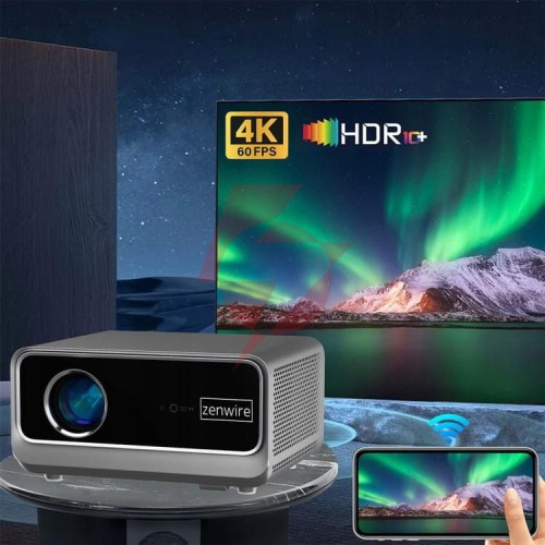 Rzutnik android google tv full hd 4k 39000lm wifi przenośny smart zenwire g60