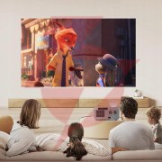 Rzutnik android google tv full hd 4k 39000lm wifi przenośny smart zenwire g60