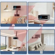 Rzutnik android google tv full hd 4k 39000lm wifi przenośny smart zenwire g60