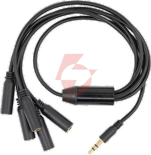 Shelly splitter 1 to 5 - 3.5mm jack