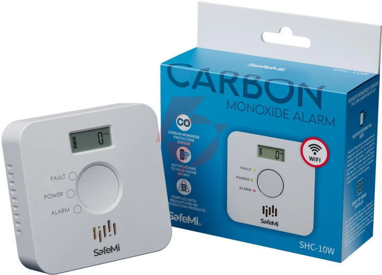 Safemi czujnik dymu - wifi - gwarancja 3 lata shc-10w