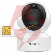 Kamera ip orllo w10 sim 4k wewnętrzna obrotowa