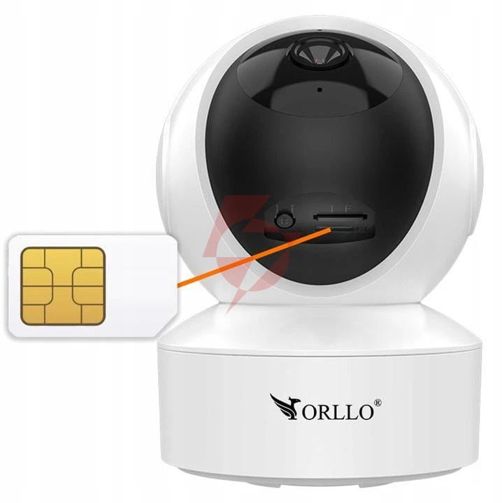 Kamera ip orllo w10 sim 4k wewnętrzna obrotowa