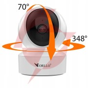 Kamera ip orllo w10 sim 4k wewnętrzna obrotowa