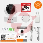 Kamera ip orllo w10 sim 4k wewnętrzna obrotowa