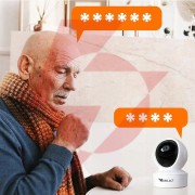 Kamera ip orllo w10 sim 4k wewnętrzna obrotowa