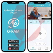 Kamera ip orllo w10 sim 4k wewnętrzna obrotowa