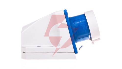 Wtyczka odbiornikowa z zatyczką 16A 3P 230V niebieska IP44 513-6t