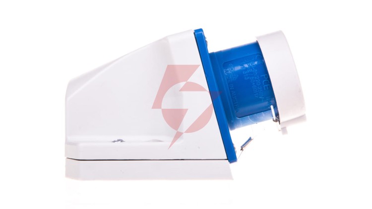 Wtyczka odbiornikowa z zatyczką 16A 3P 230V niebieska IP44 513-6t