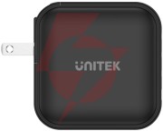 Ładowarka sieciowa unitek gan 4 porty, pd 100w qc3.0 czarna