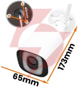 Kamera ip orllo tz4 pro wi-fi tuba 6mp tuya