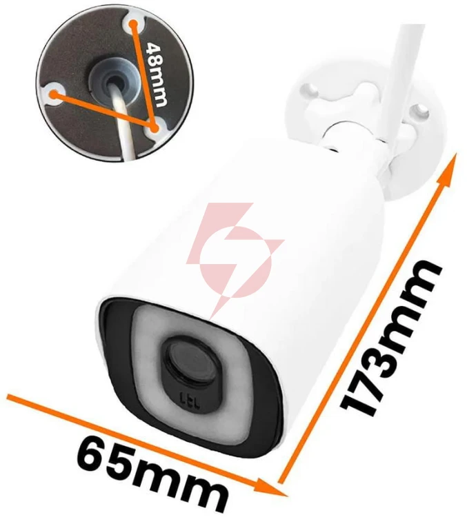 Kamera ip orllo tz4 pro wi-fi tuba 6mp tuya