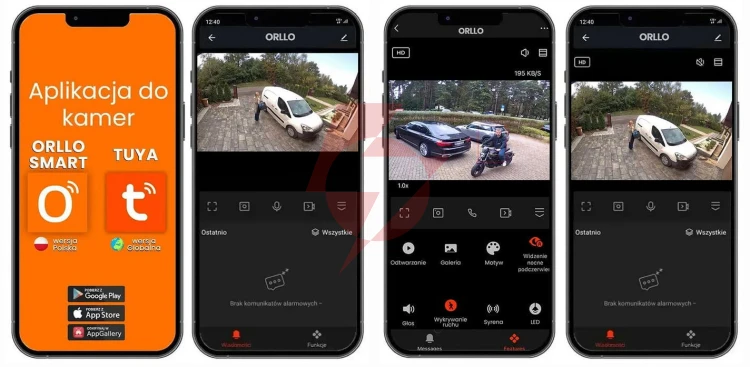 Kamera ip orllo tz4 pro wi-fi tuba 6mp tuya