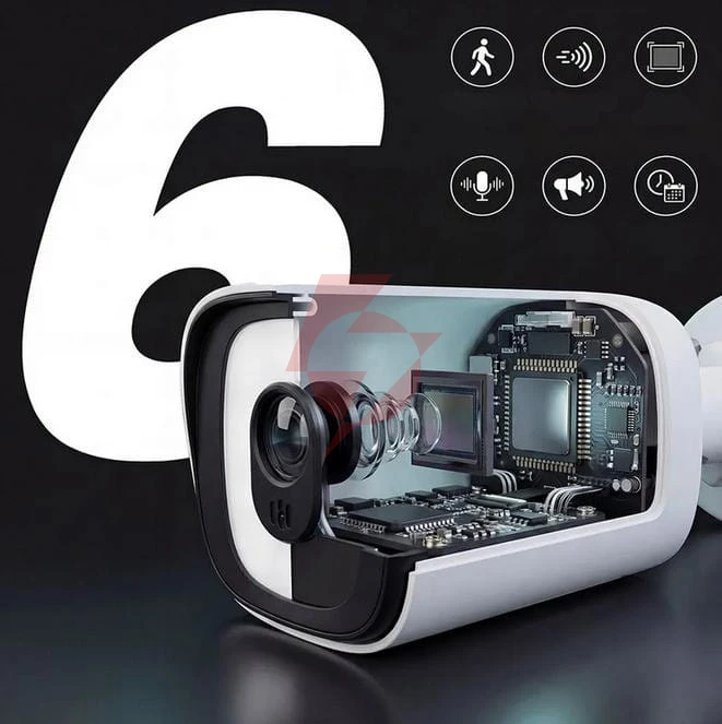 Kamera ip orllo tz4 pro wi-fi tuba 6mp tuya