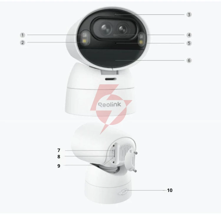 Kamera ip reolink argus series b730 8mp wi-fi 8mp bateryjna