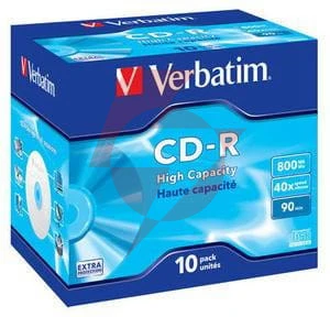Płyty cd-r verbatim cd-r 800mb 40x (10szt)