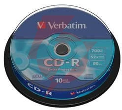 Płyty cd-r verbatim extra protection (10szt)