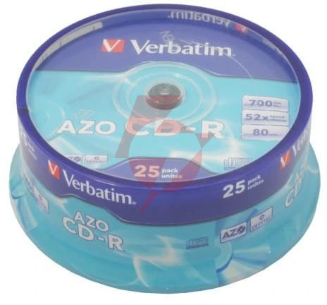 Płyta cd-r verbatim spin azo cake (25szt)