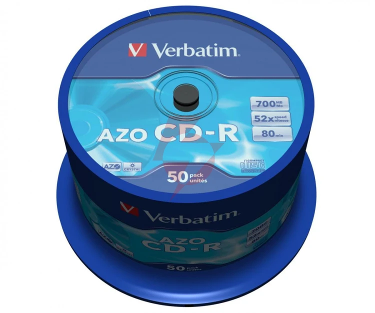 Płyta cd-r verbatim crystal azo cake (50szt)