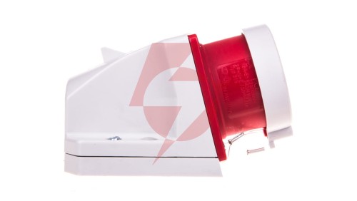 Wtyczka odbiornikowa z zatyczką 16A 5P 400V czerwona IP44 515-6t