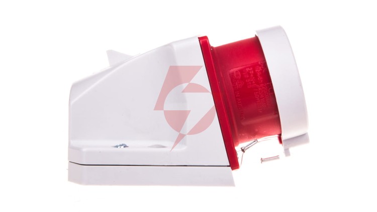 Wtyczka odbiornikowa z zatyczką 16A 5P 400V czerwona IP44 515-6t