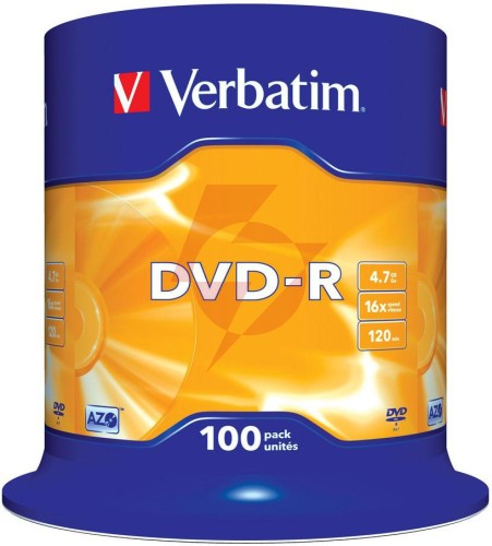 Płyty dvd-r verbatim azo (100szt)