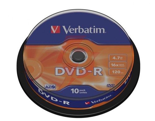 Płyty dvd-r verbatim azo (10szt)
