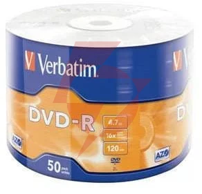 Płyty dvd-r verbatim azo cake box (50szt)