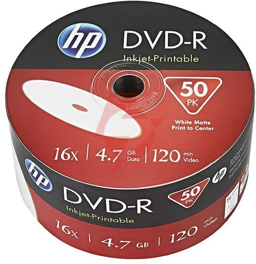 Płyty dvd-r verbatim hp inkjet-printable (50szt)
