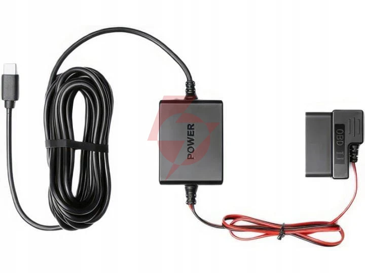 Zasilanie trybu parkingowego 70mai do portu obd hardwire kit usb-c