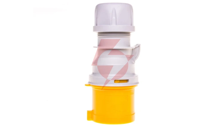 Wtyczka przenośna 32A 3P 110V żółta IP44 SHARK 023-4