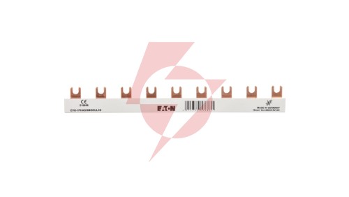 Szyna łączeniowa 1P 63A 10mm2 widełkowa (9 mod.+HI) EVG-1PHAS/9MODUL/HI 215656