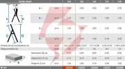 Drabina aluminiowa jednostronna krause safety 1x4 z półką 126320