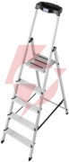 Drabina aluminiowa jednostronna krause safety 1x5 z półką 126337