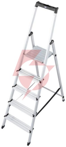 Drabina aluminiowa jednostronna krause solidy 1x5 126238