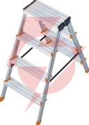 Drabina aluminiowa dwustronna krause dopplo 2x4 120403