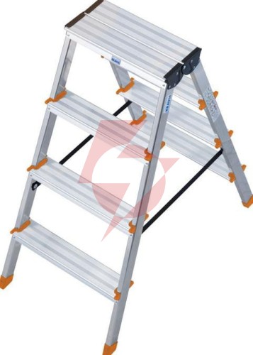 Drabina aluminiowa dwustronna krause dopplo 2x4 120403
