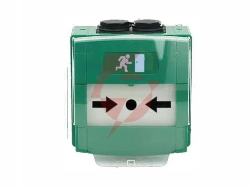 Zewnętrzny przycisk awaryjnego otwarcia ip67 scot cp-12rg-w