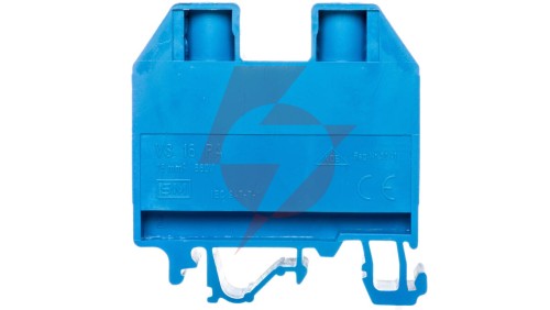 Złączka szynowa gwintowa 16mm2 niebieska VS 16 PA N 003901130
