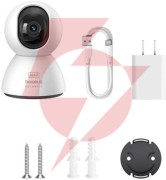 Kamera baseus security p1 3k (wersja eu) - biała s0tv012132