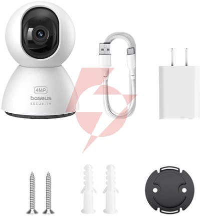 Kamera baseus security p1 3k (wersja eu) - biała s0tv012132