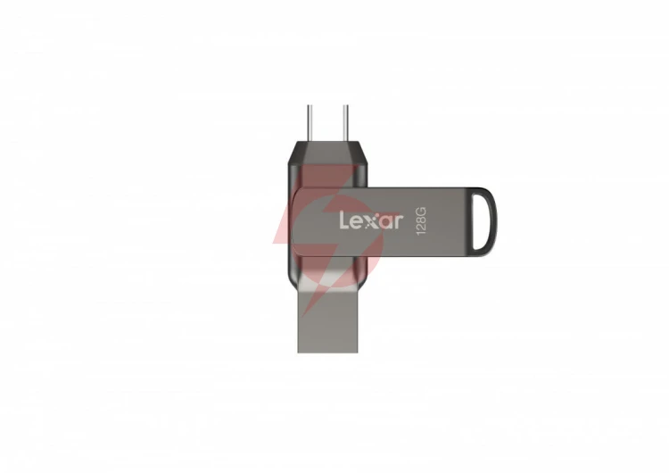Pendrive lexar dual drive d400 256gb usb-c/a 3.1 130mb/s