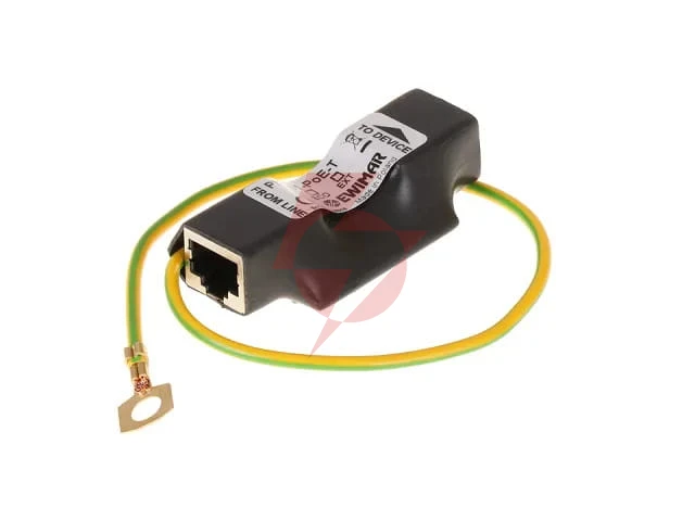 Ogranicznik przepięć sieci lan serii ext, ptf-51-ext/poe/t w osłonie termokurczliwej