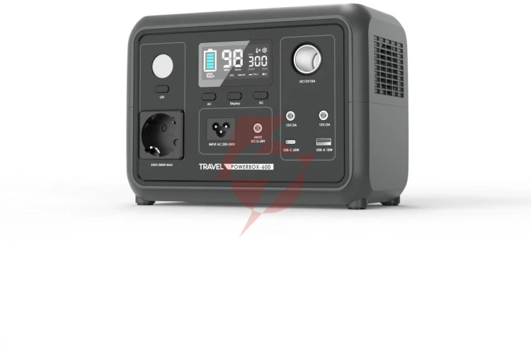 Przenośna stacja zasilania volt polska travel powerbox 600 (300w) 256wh