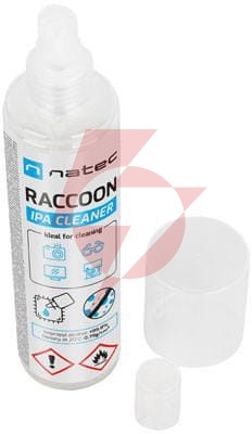 Alkohol izopropylowy natec raccoon ipa cleaner spray 250ml